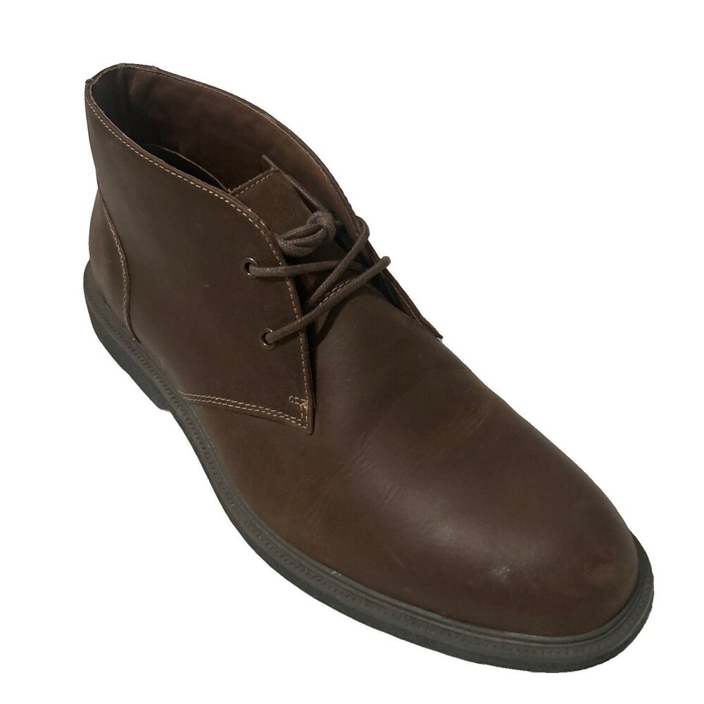 GH Bass & Co Radley Mens 10M Brown Leather Chukka Lace Up Ankle Boots Preppy